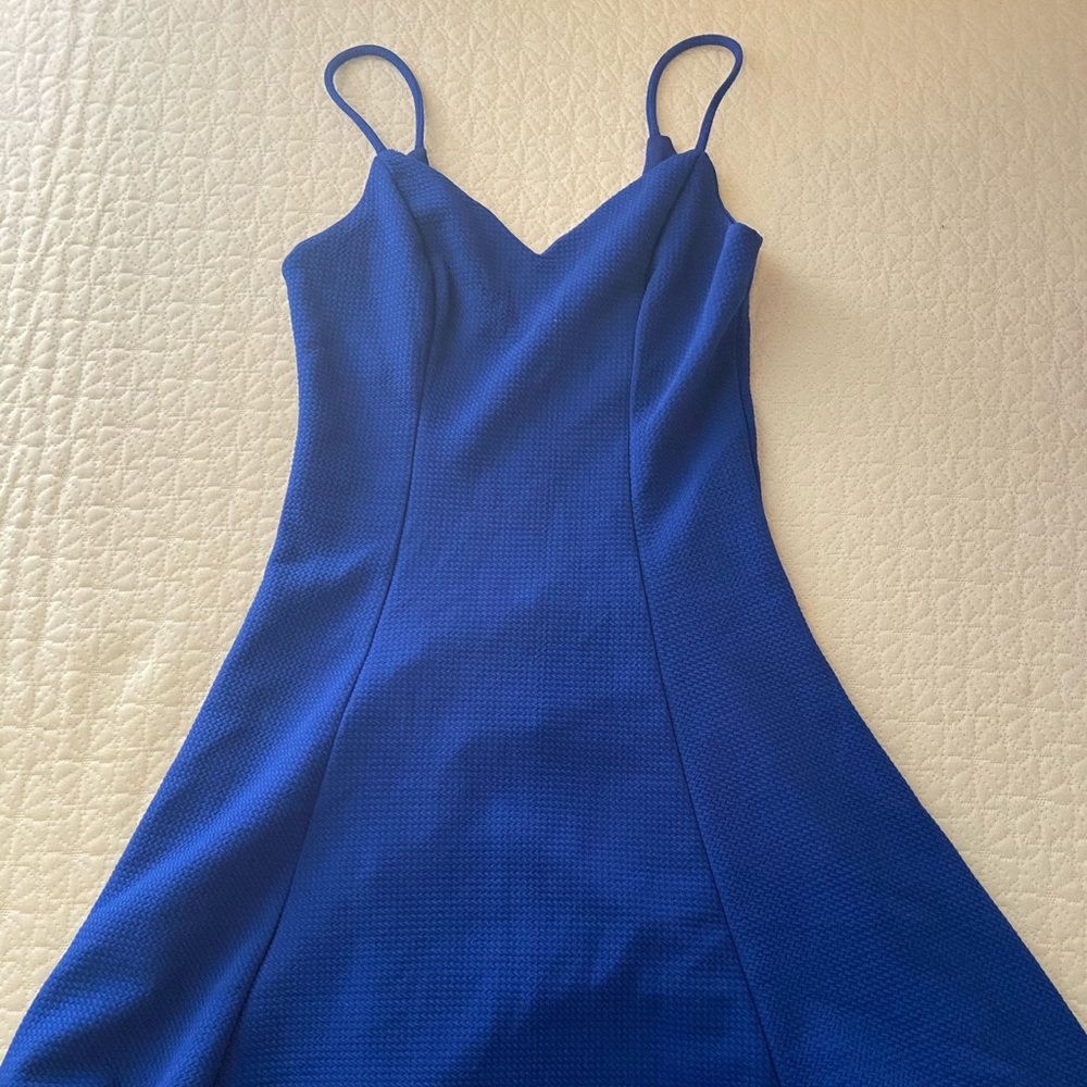 Size small blue dress